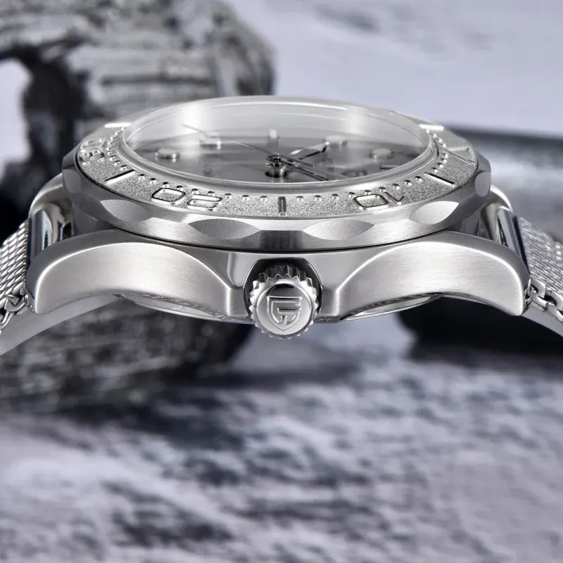 Pagani Design Automatic Silver DIal Men's Watch- PD-1818